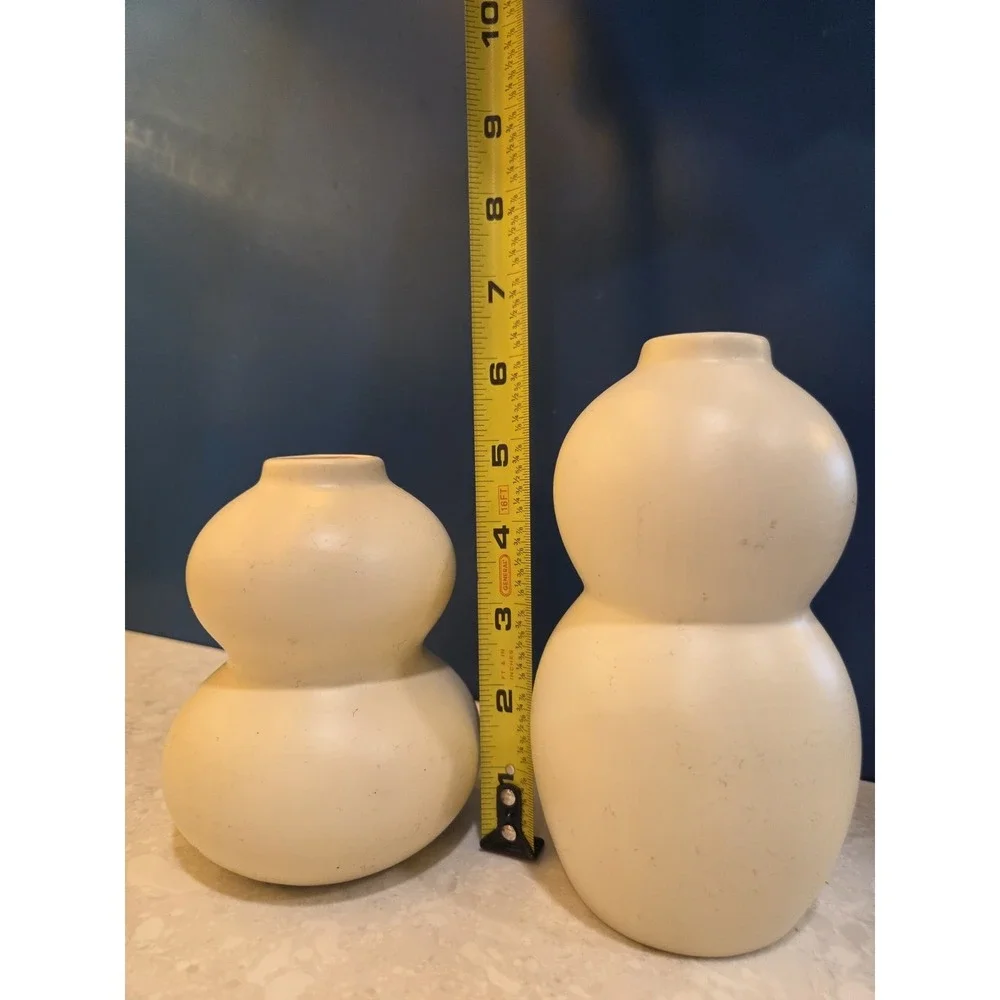 Set Of 2 Bud Vases by Home Essentials Cream/Off White 5